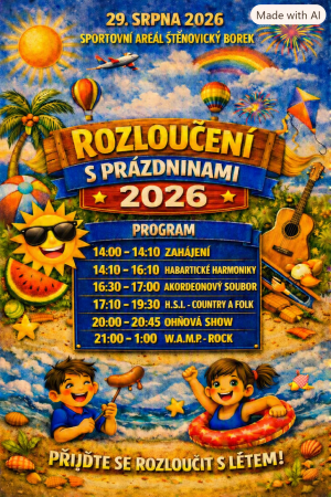 Rozloučení s prázdninami 2026